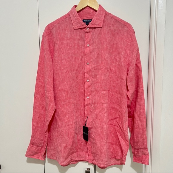 Linen Peter Millar Crown Crafted Shirt